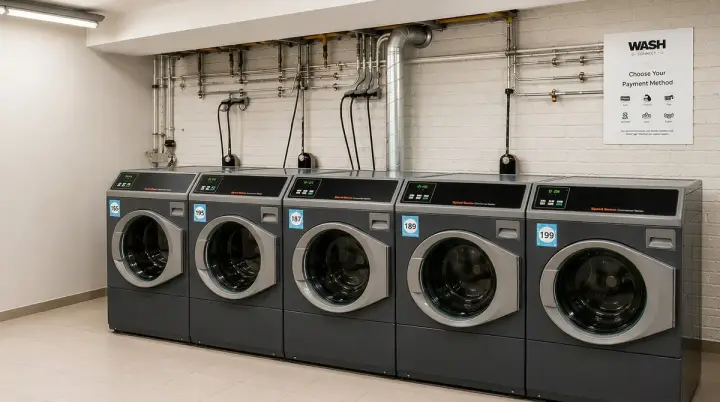 Installation de blanchisserie Wash Connect