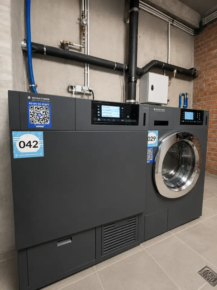 Installation de blanchisserie Wash Connect
